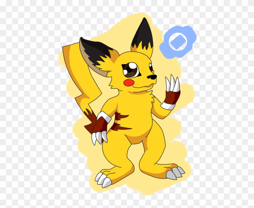 Pikachu Clipart Digimon - Audio Crossover #500321
