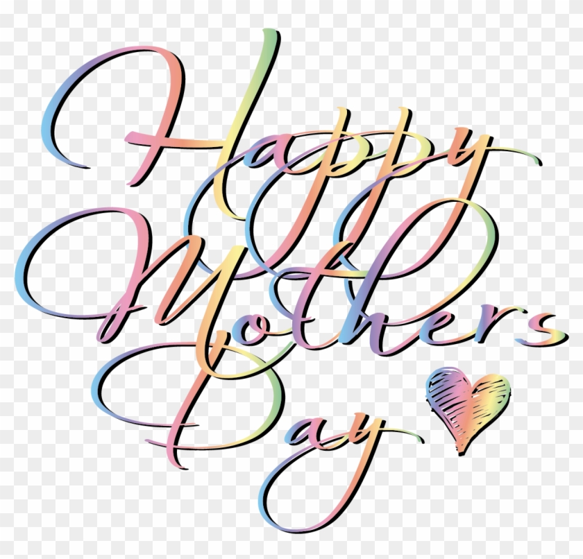 If You'd Like To Learn How To Design And Personalise - Happy Mothers Day Rainbow #85727