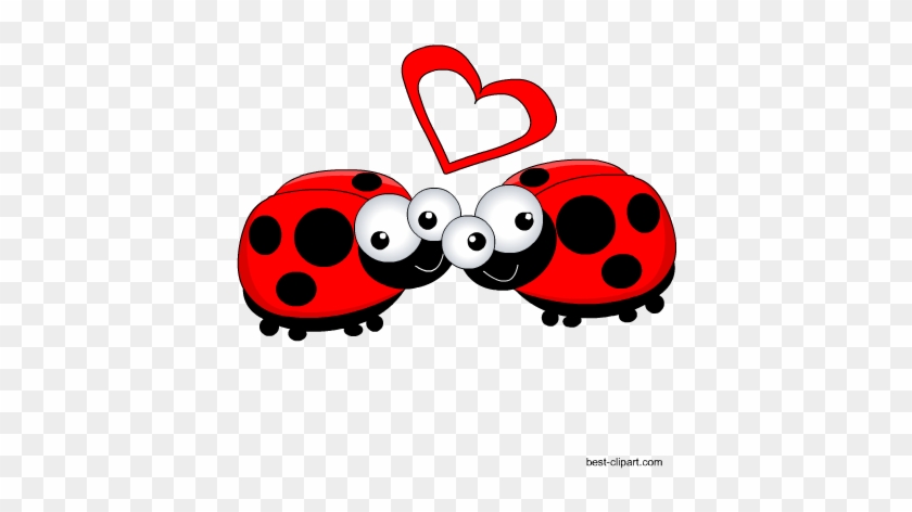 Love Lady Bugs, Free Valentine Clip Art - Clip Art #85759