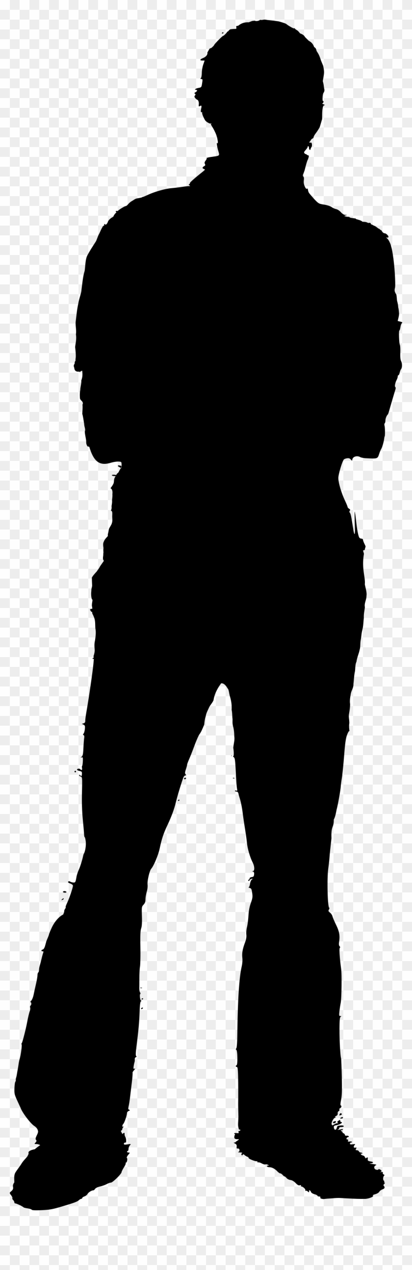 Human Body Silhouette - Large Man Silhouette #86214