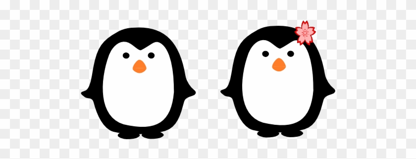 Two Penguins Clip Art At Vector Clip Art - Keep Calm And Love Penguins #86857