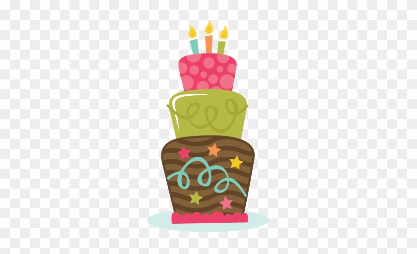 Birthday Cake Svg Birthday Svg Files Birthday Cake - Happy Birth Day Clip Arts #87827