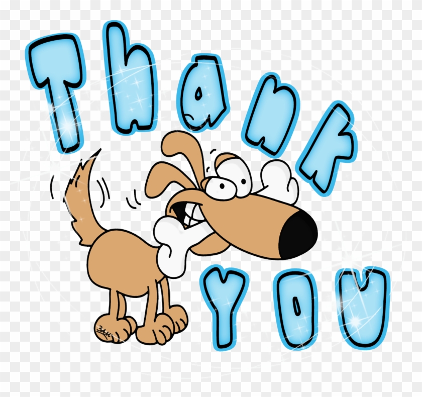 Well, The Fact That I Have Two Cute Puppies Is No Surprise - Dog Clip Art Thank You #87870