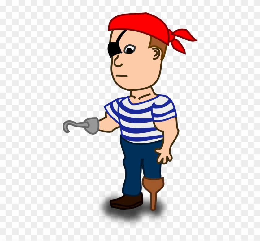 Cartoon Pirate - Pirate Clip Art #88581