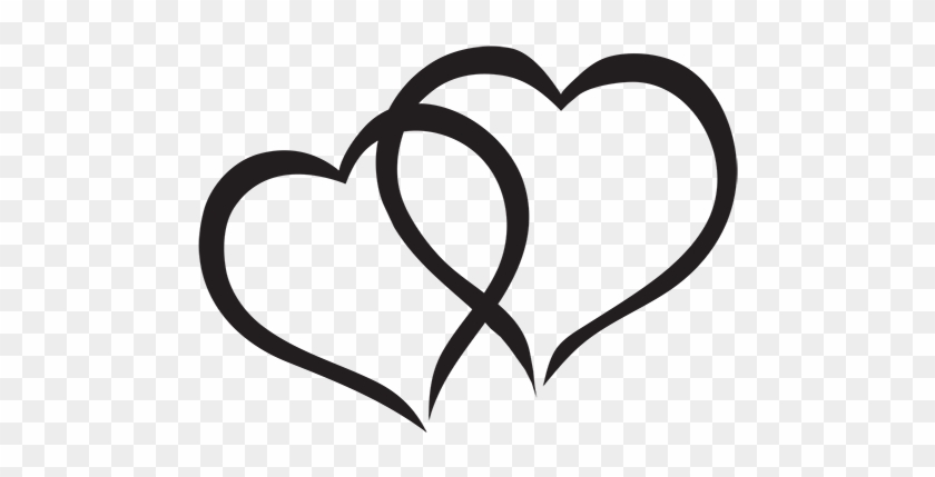 Hearts Clipart Interlocked - Cute Hearts #89048