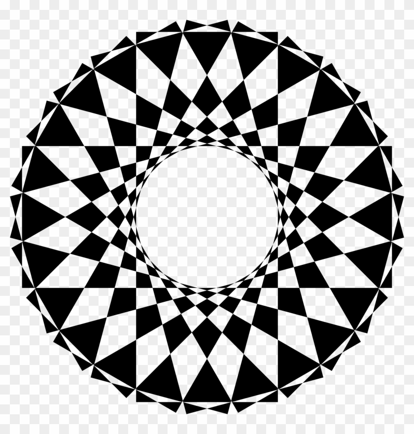 Art Deco Checkered Frame - Pete Shelley Waiting For Love #89070