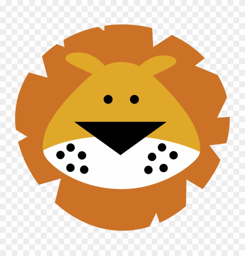 Lion King Clipart - Cute Lion Face Cartoon #89205