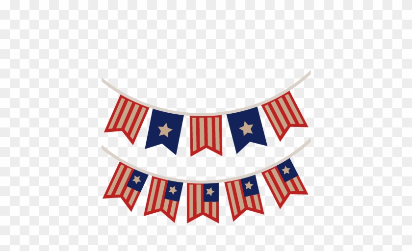 Usa Banners Svg Scrapbook Cut File Cute Clipart Files - Usa Banner Clipart #89208