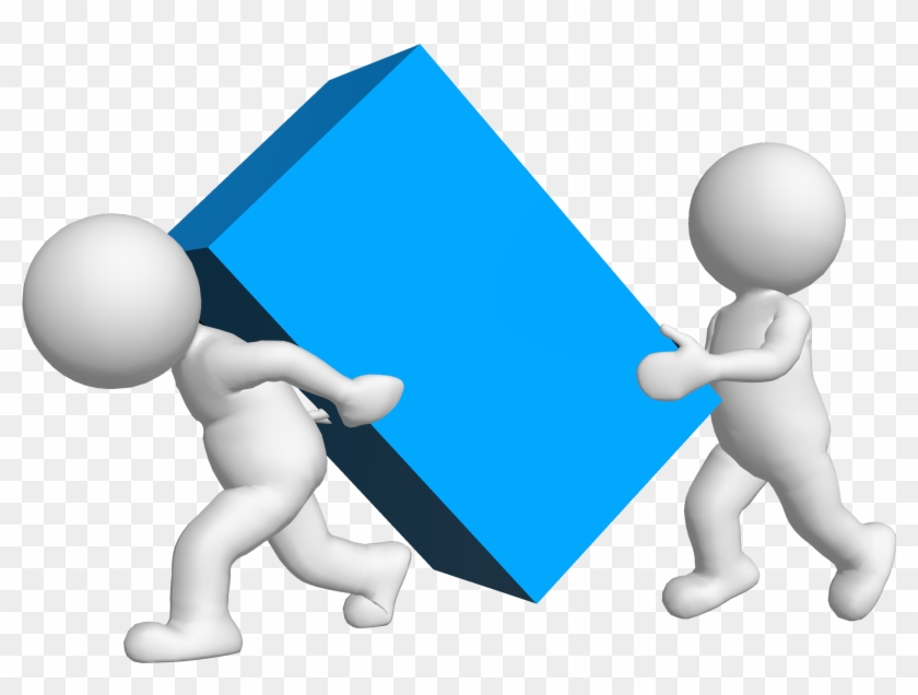 Moving Company, Movers Lifting Heavy Items - Cyber Protect Your Business #89512