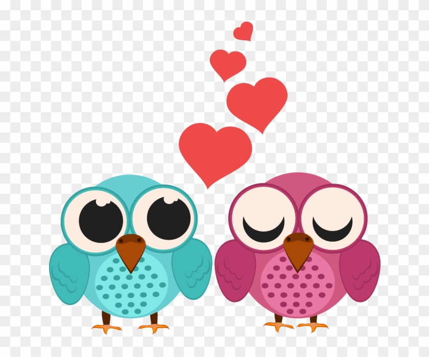 Valentines Day Couple Transparent Images - Owl Love Png #90195
