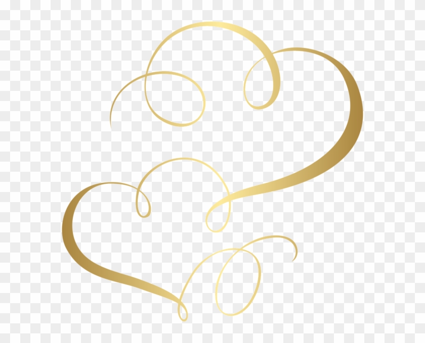 Two Hearts Cards Ornament Png Clip Art - Two Hearts Clipart Png #90783