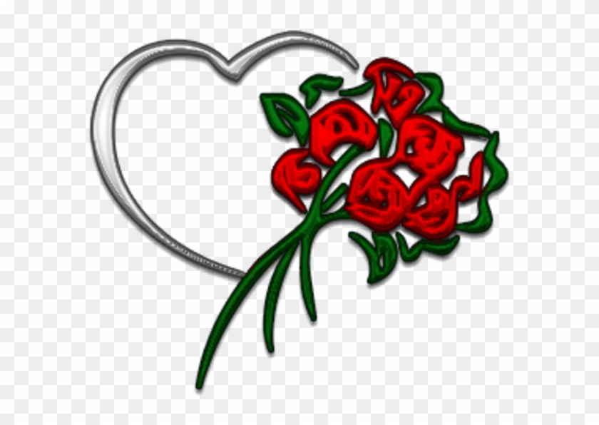 Animated Hearts And Flowers #91007