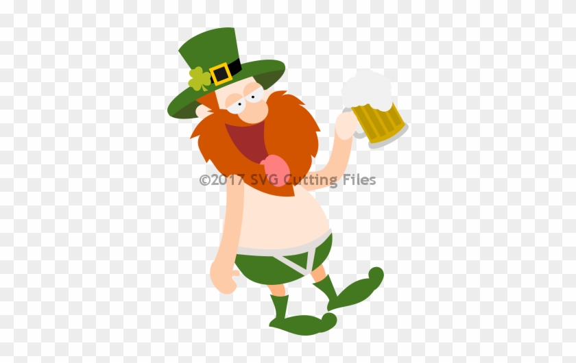 #pp-3087 Drunk Leprechaun - Scalable Vector Graphics #91644