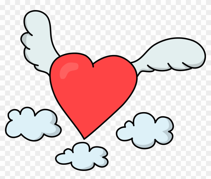 Free Flying Heart Love High Resolution Clip Art - Roman Catholic Diocese Of Trenton #91737