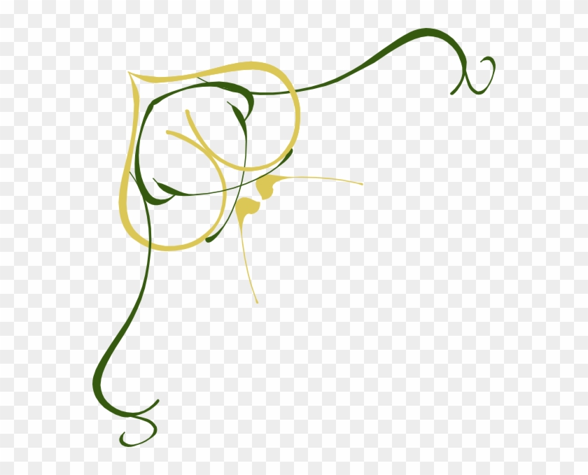 Gold And Green Love Birds Svg Clip Arts 576 X 599 Px - Gold Love Birds Png #92074