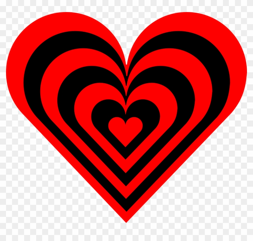 Red And Black Heart #93372