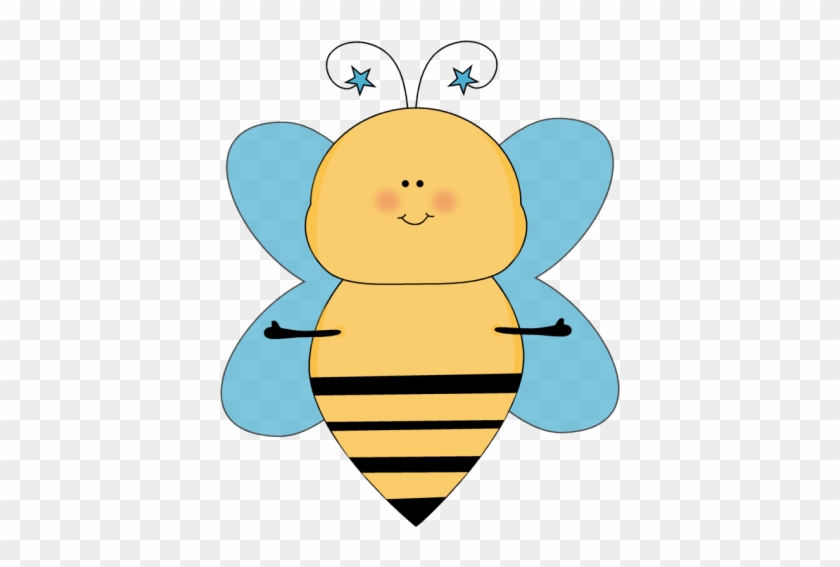 Blue Star Bee With Open Arms - Bee With Arms #93970