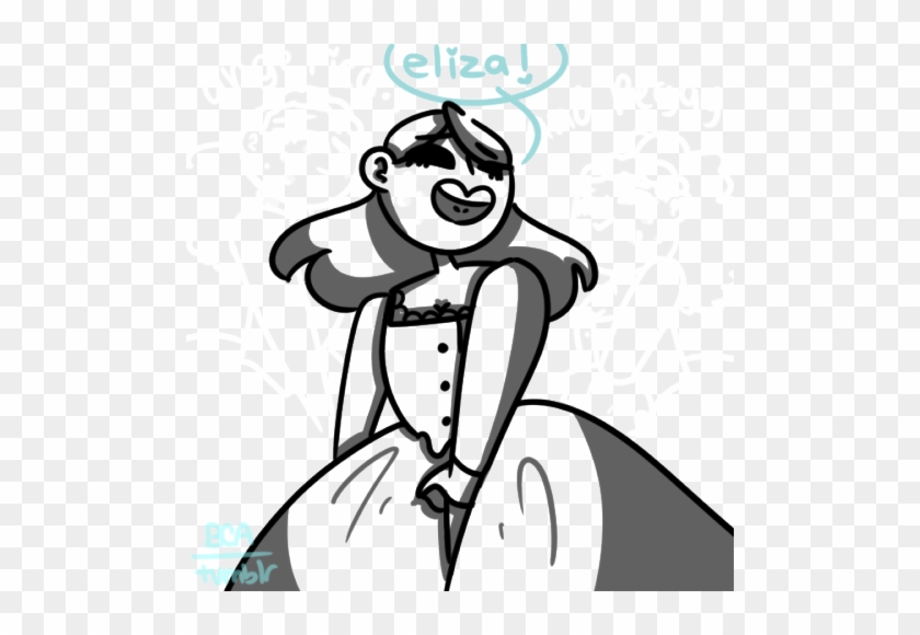 Clipart Finger Pointing Left - Cartoon #501685