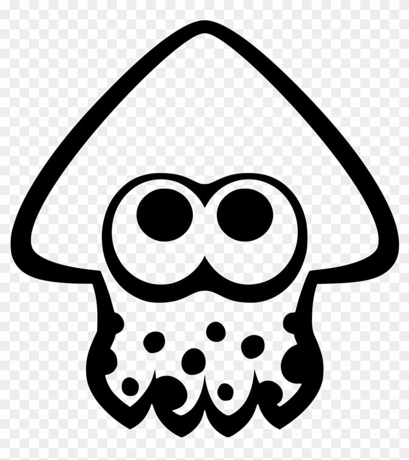 File Squid Icon Splatoon Svg Wikimedia Commons Rh Commons - Splatoon Squid #502234