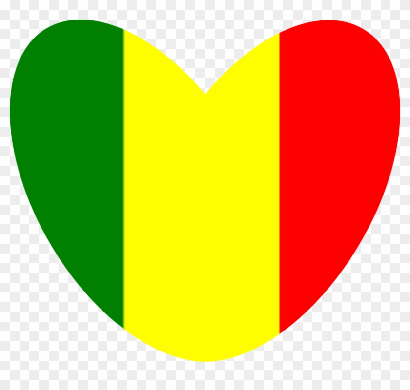 Reggae Rasta Heart Colorful Heart At The H - Reggae Heart #502358