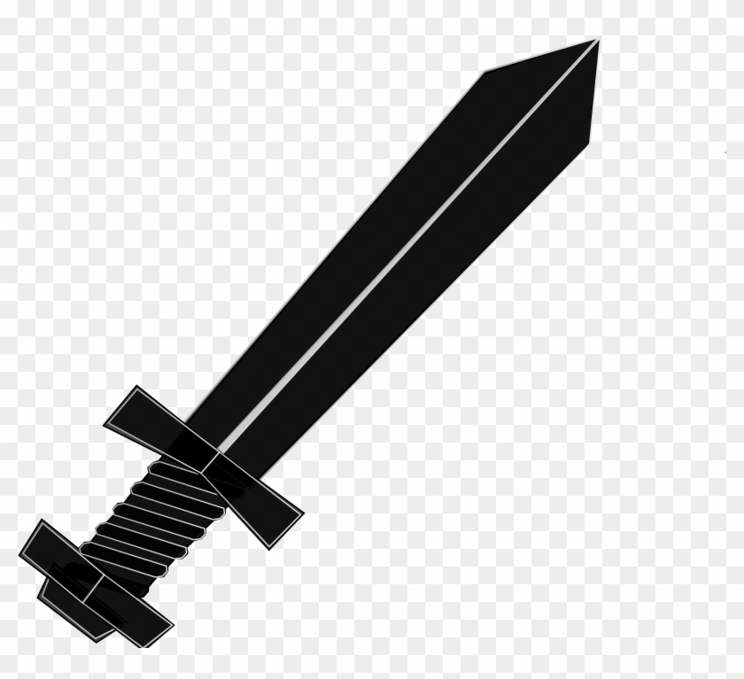 Big Image - Sword Black And White #502647