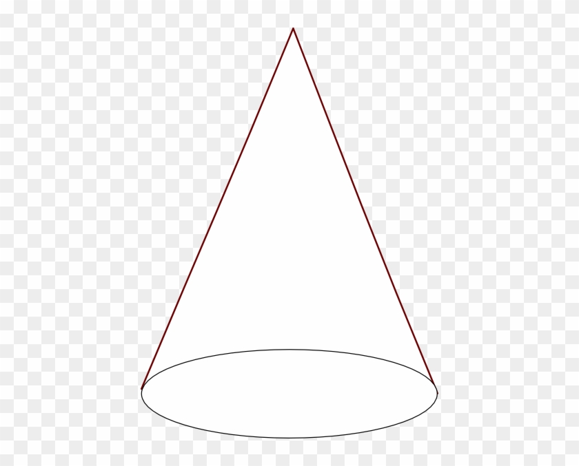 Cone Black And White Clipart - Spotlight Image Clip Art Png #502994