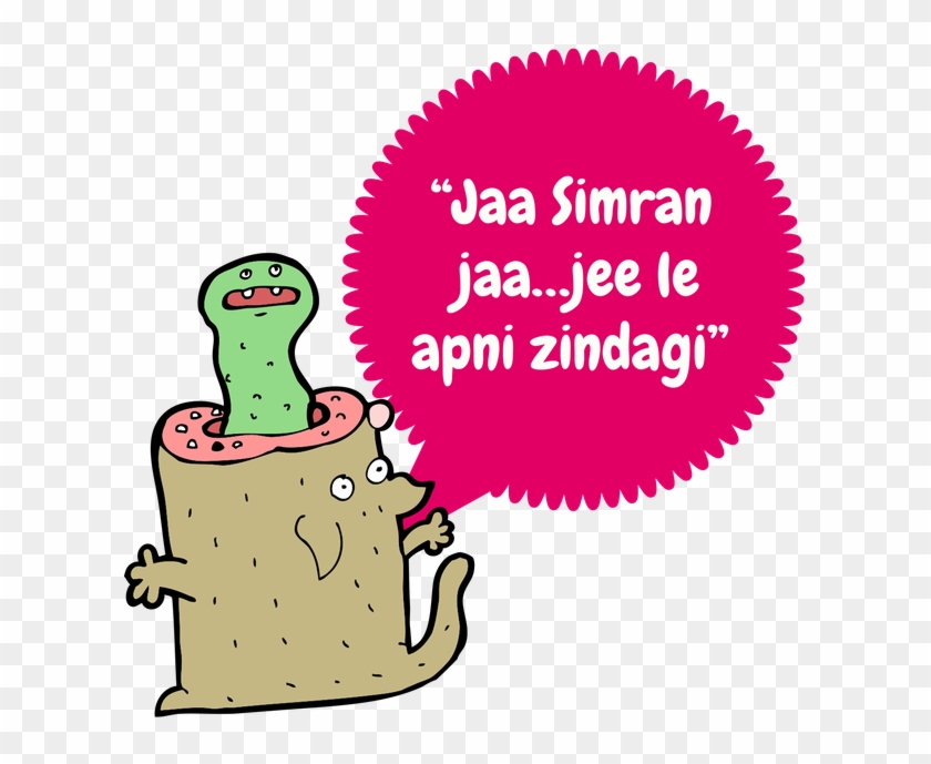 Bollywood Dialogues Messages Sticker-9 - Desperlesetdesbijoux Ohrringe Grau Satelliten #503103