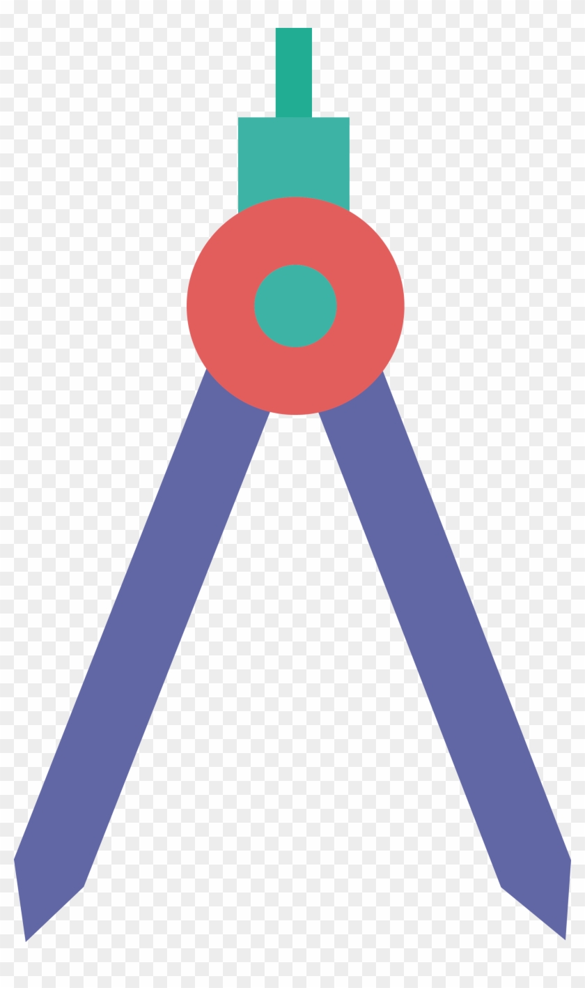 Compass Euclidean Vector Circle - Vector Graphics #503757