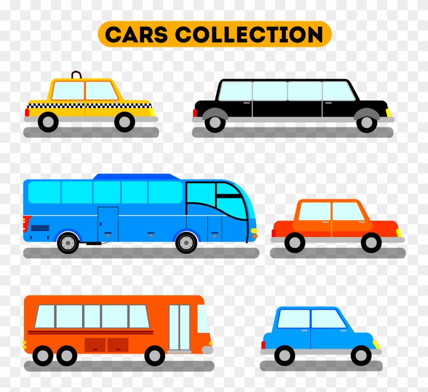 Car Bus Clip Art - Car Bus Clip Art #504932