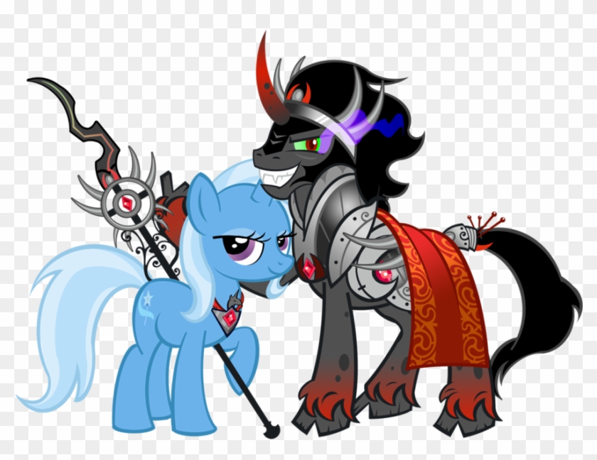 Trollestiasubject - Fimfiction - - King Sombra X Trixie #505135