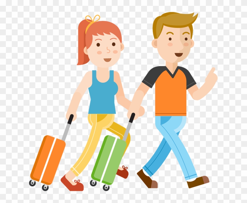 Aus Logo - Man And Woman Traveling #505172