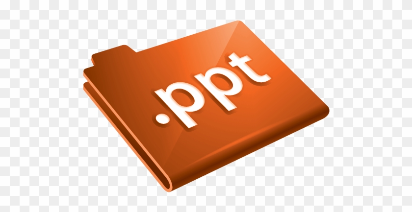 Powerpoint Icon - Omnom Icons - Power Point Folder Icon #505366