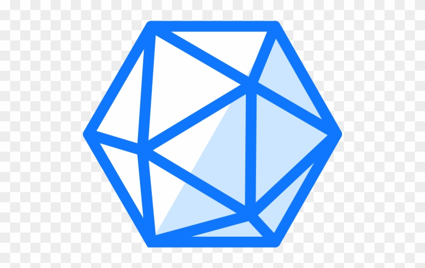 Dice Icon - D20 Dice Svg #505680