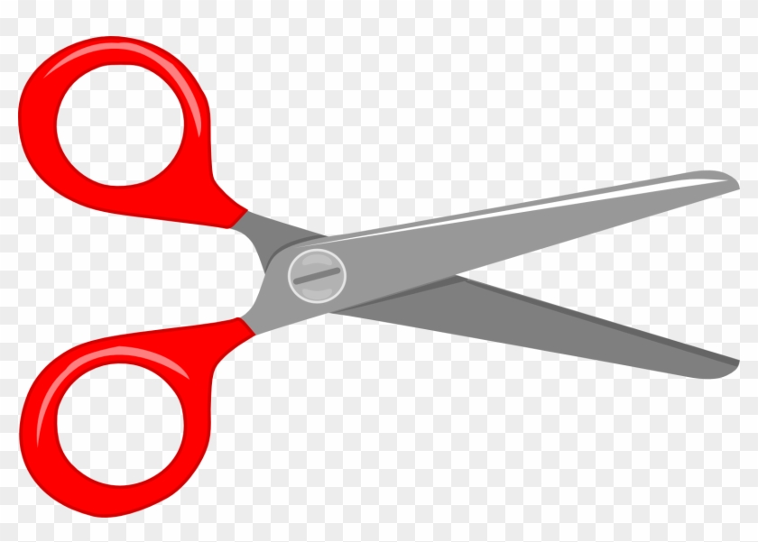 Scissor Clipart Craft - Open Scissors Clipart #505831