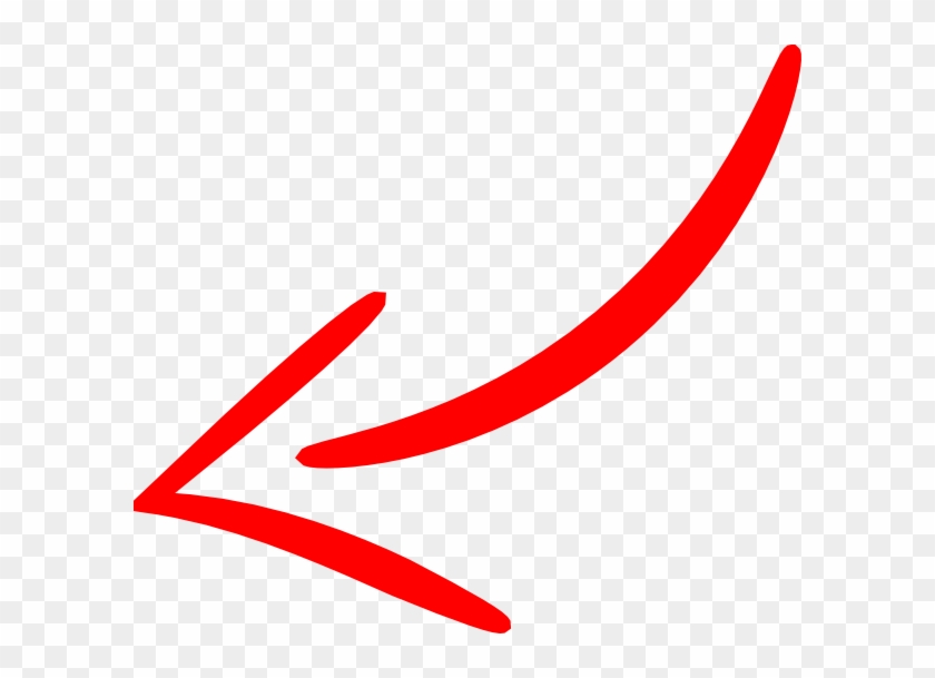 Red Arrow Left Clip Art - Red Arrow Png #506348