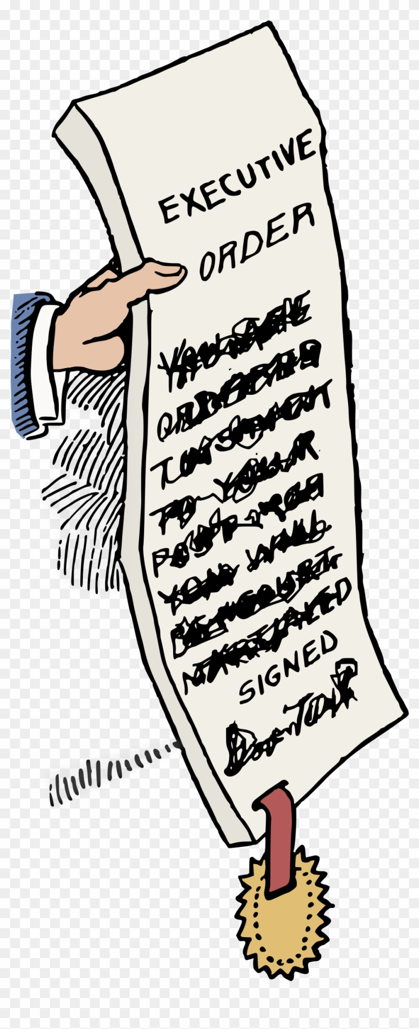 Order Colour - Executive Order Clipart #506540