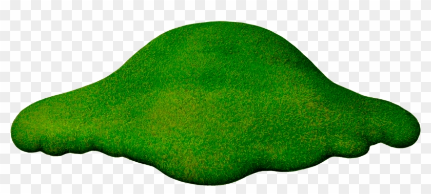 Green Hill Background Cartoon Clipart - Clip Art #506714