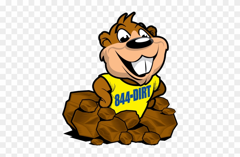 844-dirt Gopher Logo - Cartoon #507188