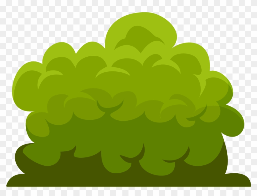 Bush - Clipart - Bush Clipart Transparent Background #507542