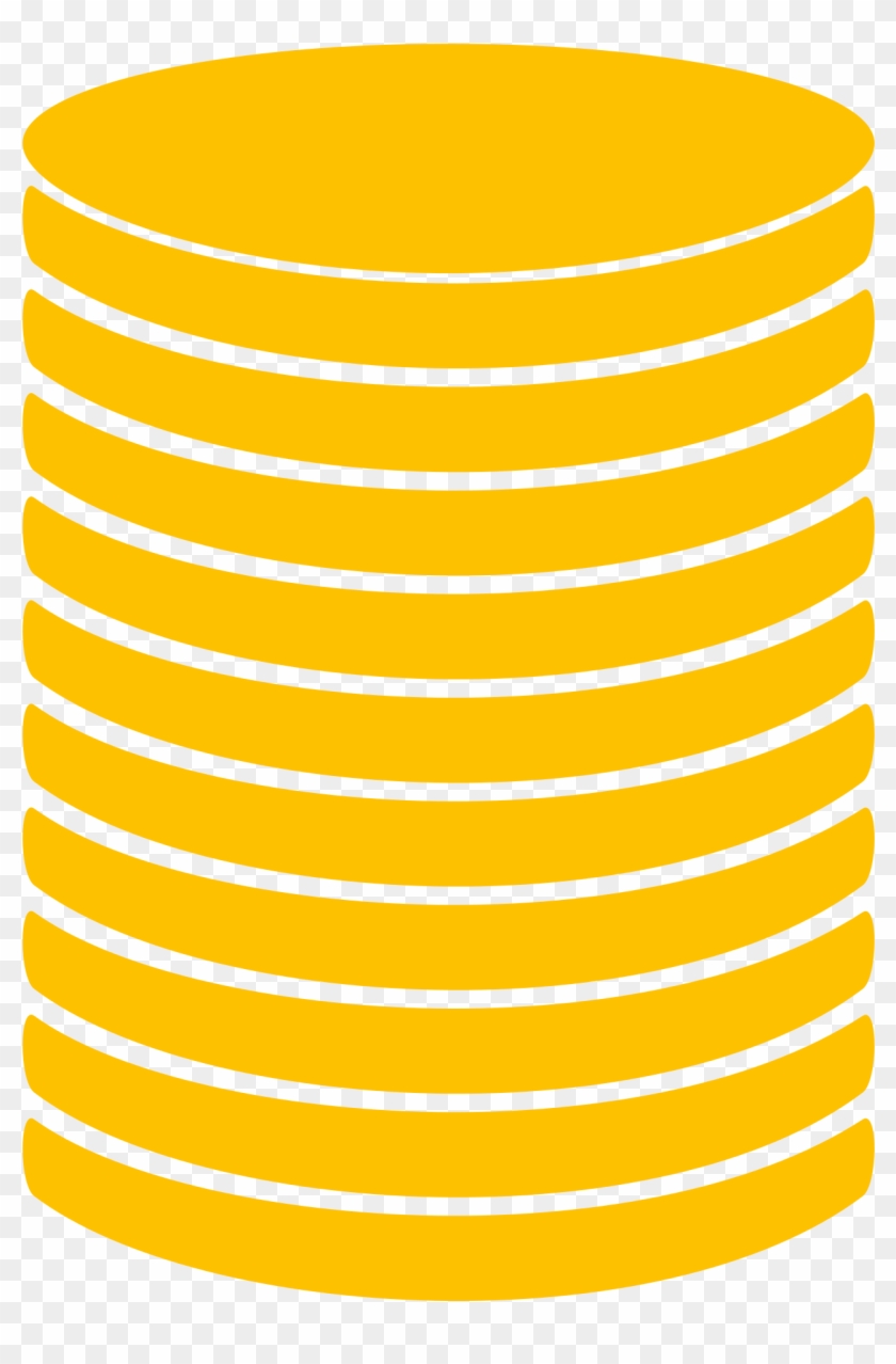 Coin Clipart Stack Coin - Coin Stack No Background #507564