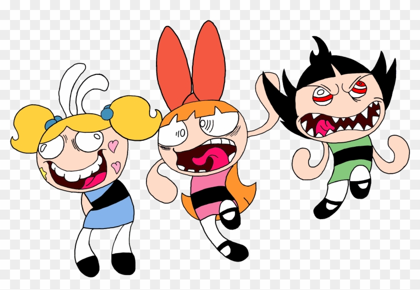 The Powerpuff Girls By Meleerayman360 - Powerpuff Girls And Undertale #508023