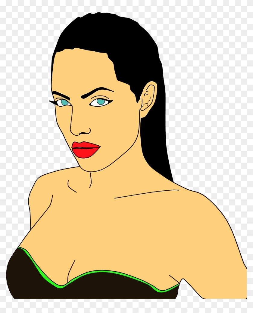 Actor Cliparts 18, - Woman With Mole On Face Cartoon #508382