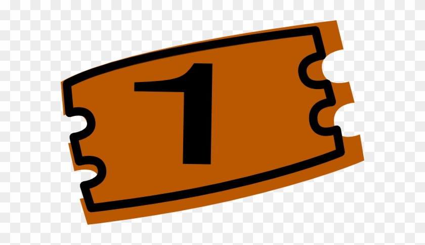 Single Ticket Clip Art At Clker - Pyrotechnics #508461