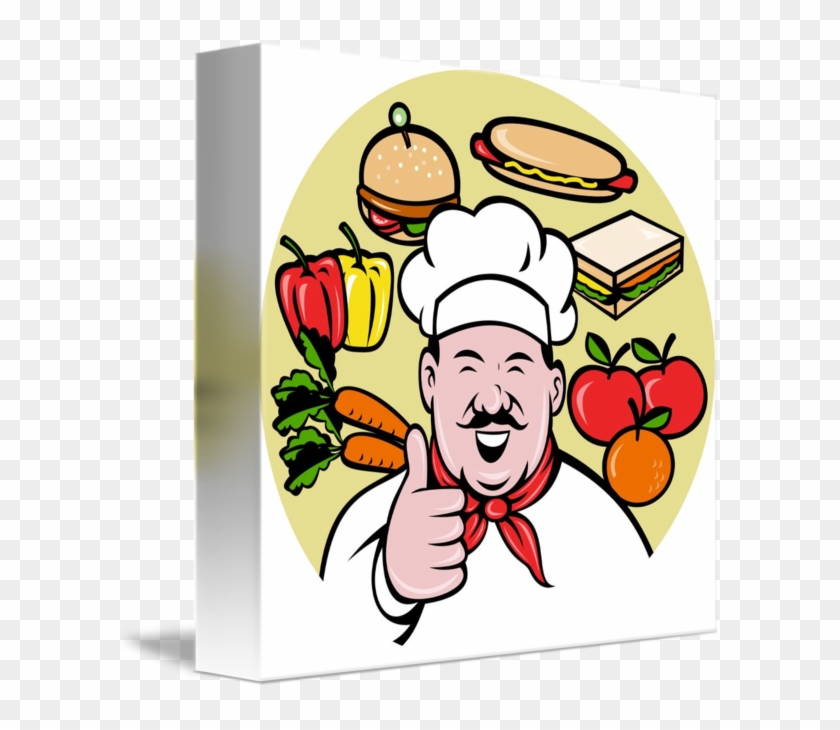 Cook Sandwich Clipart - Sungale Pf810 I 1024x768 Resolution Capacitive Touch #508565