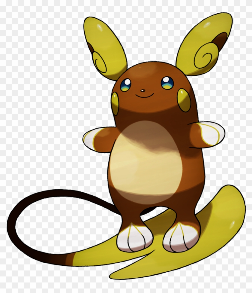 Raichu-alola By Pokemonsketchartist - Psychic Raichu #508754