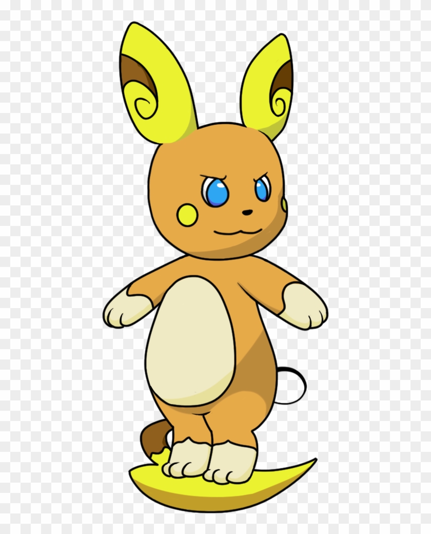 Raichu Alola Form By Cheldardo - Cartoon #508768