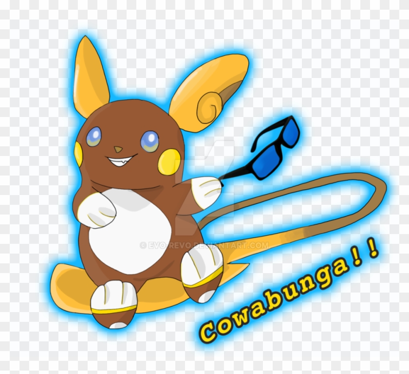 Shiny Alola Raichu By Evo-revo - Shiny Alolan Raichu Fanart #508879