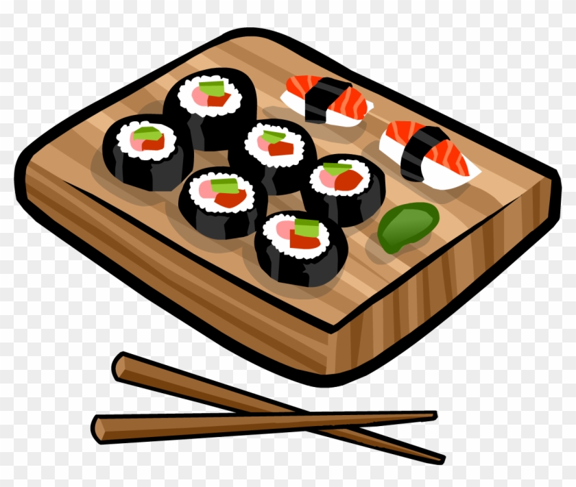 Club Penguin Pizza Cupcake Twinkie Sushi - Club Penguin Pizza Cupcake Twinkie Sushi #509017