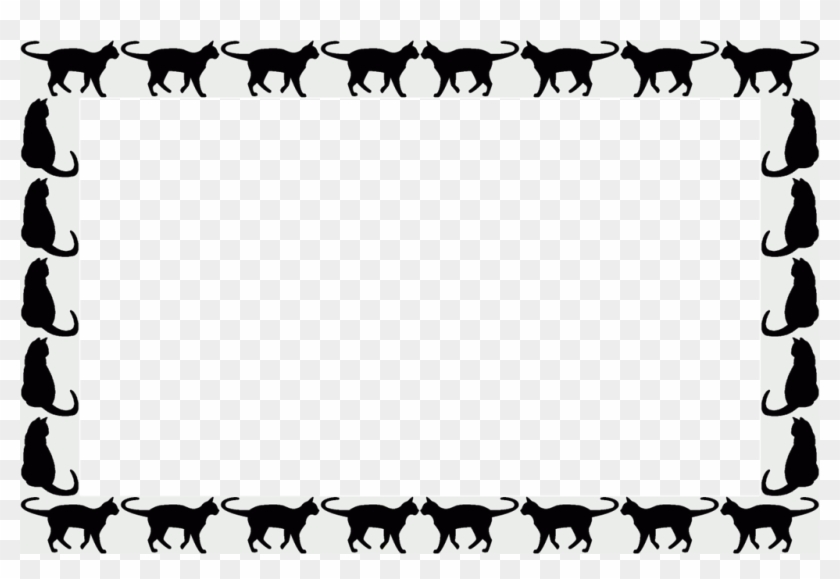 Animal Cliparts Frames - Marco De Gatos Png #509079