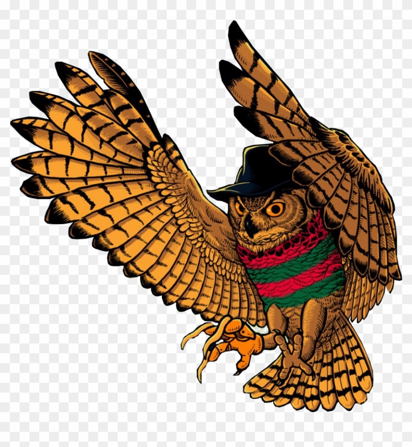 Owl Bird Freddy Krueger Minimalism Png By Prakashsingh - Notebook Lined: Freddy: Notebook Journal Diary, 120 #509480